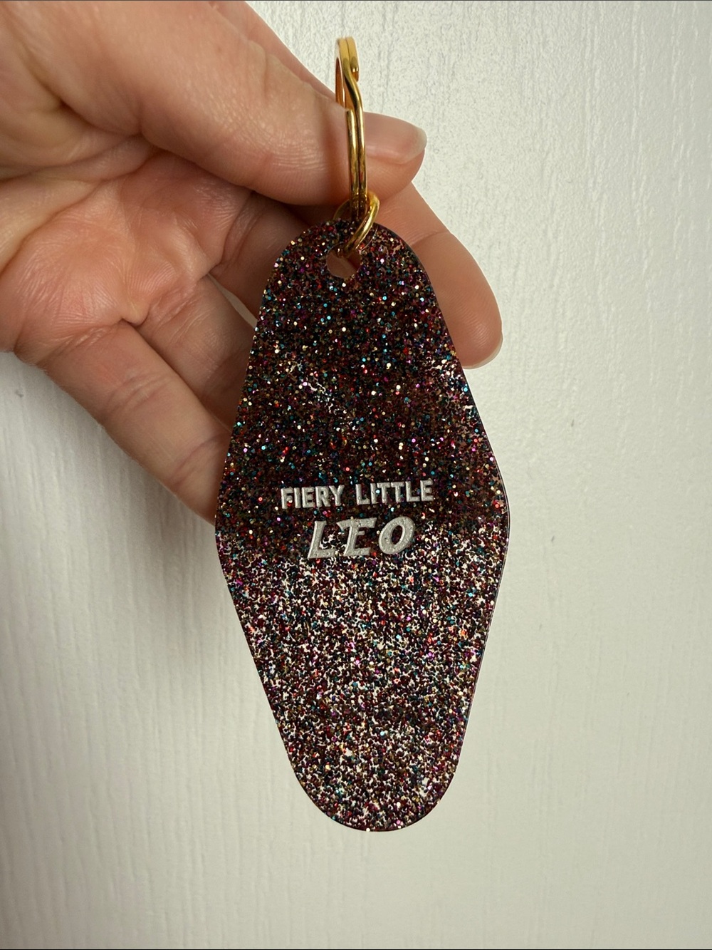 Glitter Keychain - Multicolor